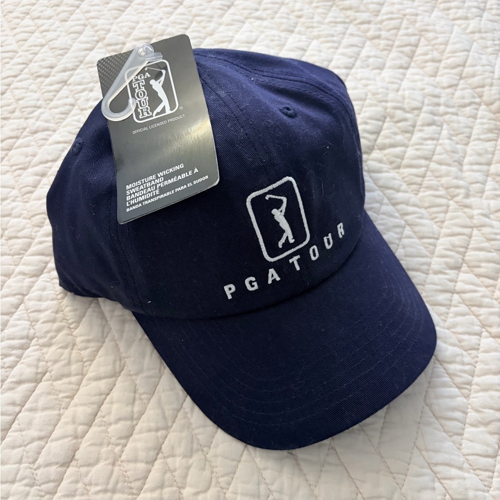 PGA Tour Navy Golf Hat
